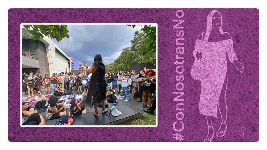 “Déjenos cagar, Cineteca NaZional”: Trans  protestan tras discriminación en baños de mujeres