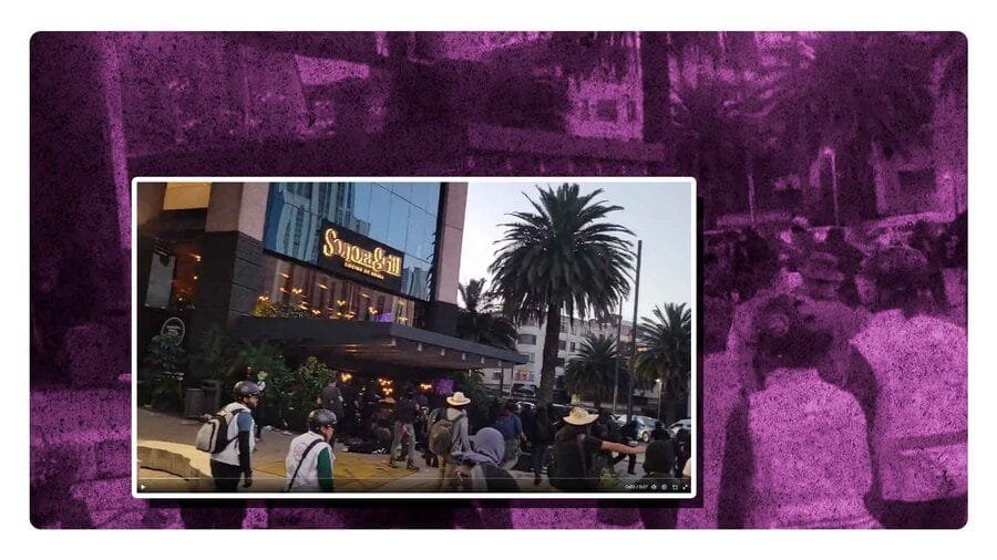 Le llueven  los golpes al restaurante Sonora Grill de Reforma «por racista»