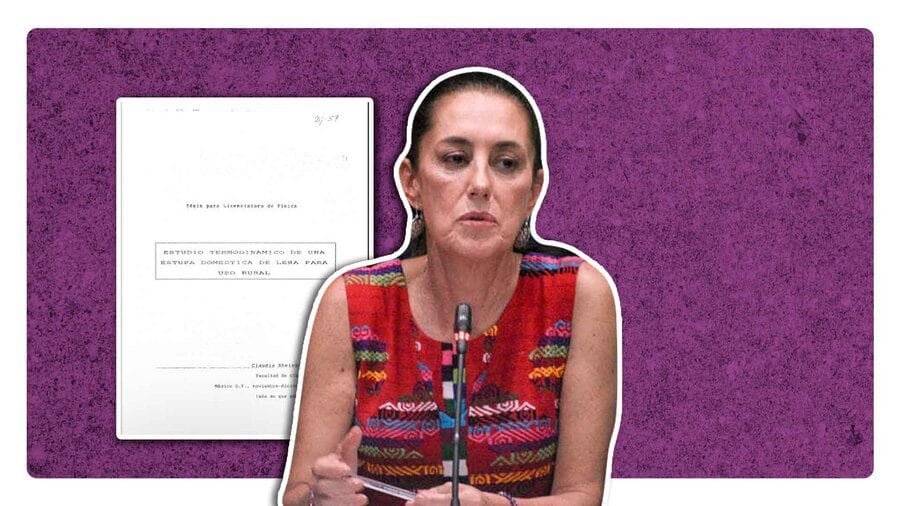 Claudia Sheinbaum defiende la originalidad de sus tesis de licenciatura