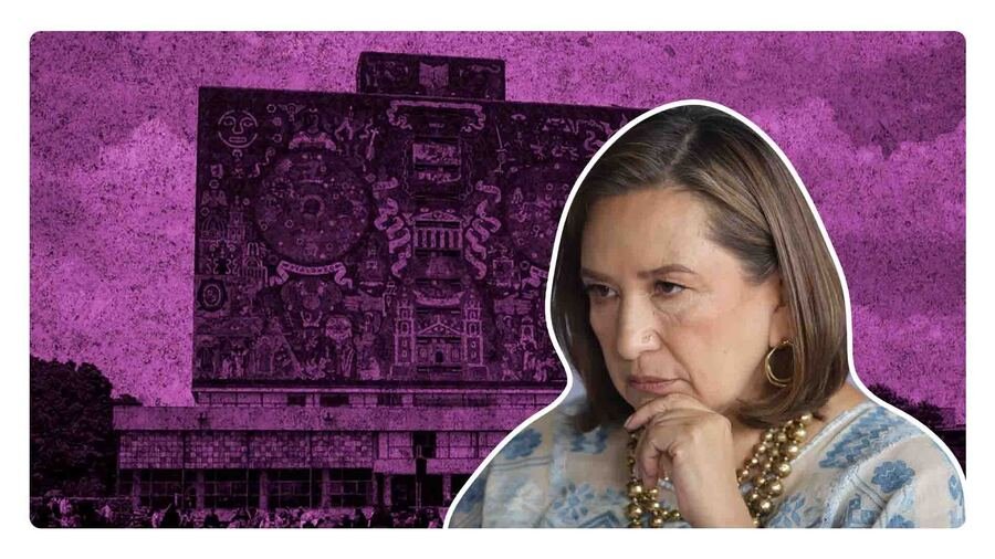 Xóchitl Gálvez comparece ante la UNAM por presunto plagio de su trabajo de titulación