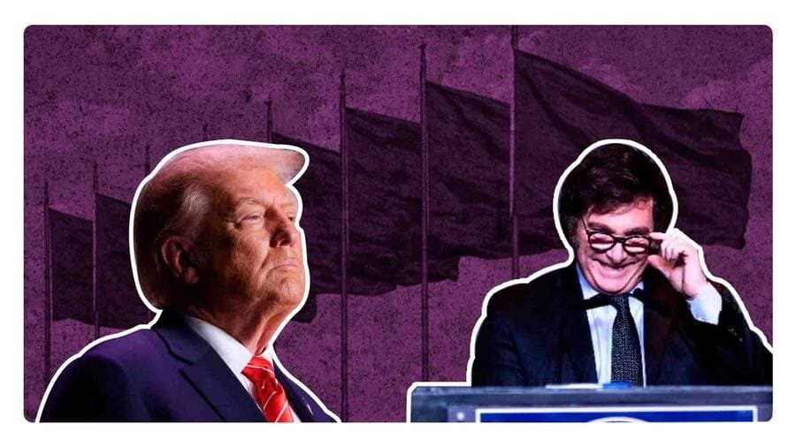 Donald Trump apoya a Javier Milei: políticos de ultra derecha