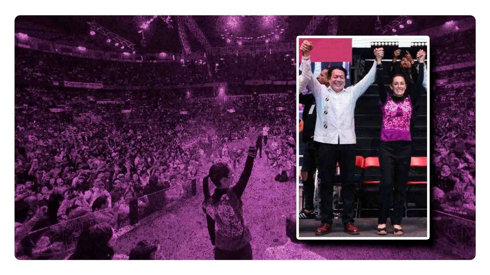 Sheinbaum llama a la unidad previo a resultado de encuesta en CDMX