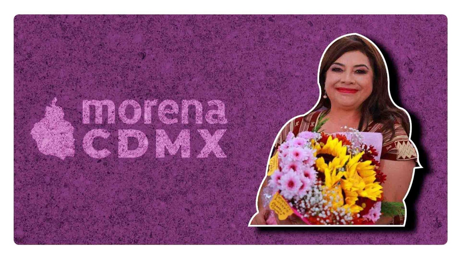 #EsClaraBrugada la candidata de Morena para la jefatura de Gobierno en CDMX