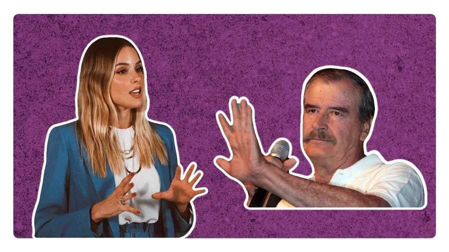 Vicente Fox llama «dama de compañía» a Mariana Rodríguez: ¿Qué le respondió ella?