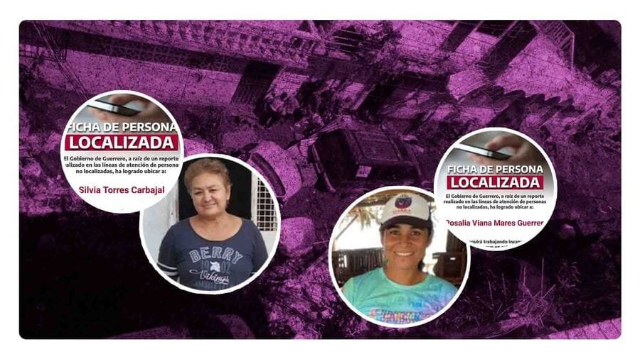 Conoce la lista de personas localizadas tras el paso del huracán Otis en Acapulco