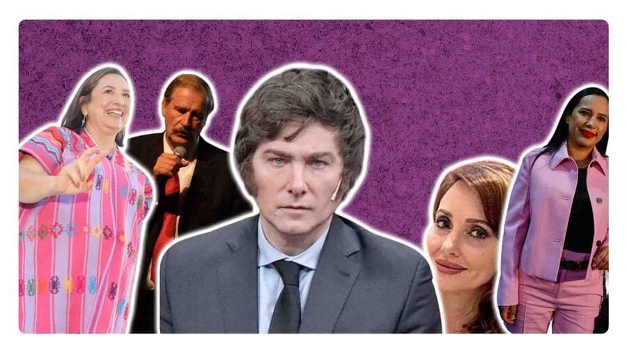 Xóchitl Gálvez y Sandra Cuevas felicitan a Javier Milei por su triunfo en Argentina: ¿Qué dijeron?