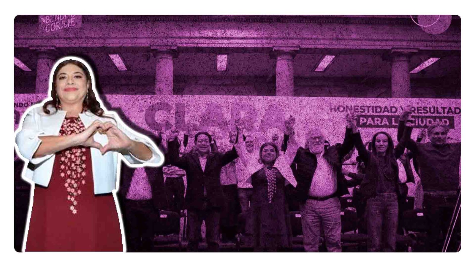 Clara Brugada presenta a su equipo de precampaña; ¿quiénes son?