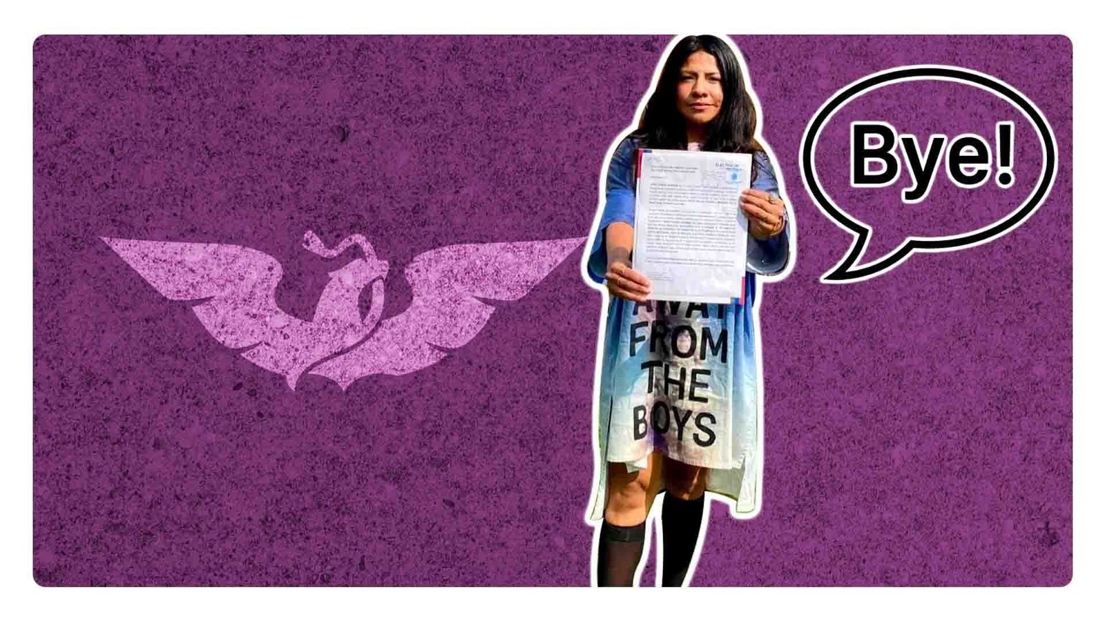 El bye, bye de Indira Kempis: Su renuncia a Movimiento Ciudadano