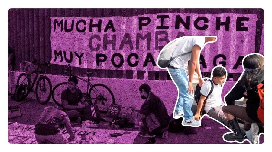 Manifestación por la reducción de la jornada laboral: Atropellan a joven de 19 años