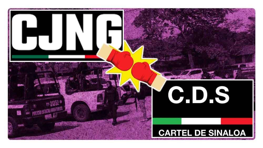 Enfrentamiento entre el CJNG y el Cártel de Sinaloa en Chiapas
