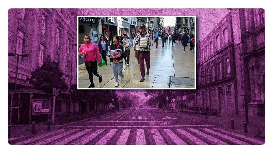¿Cuáles calles del Zócalos de la CDMX serán sólo peatonales?
