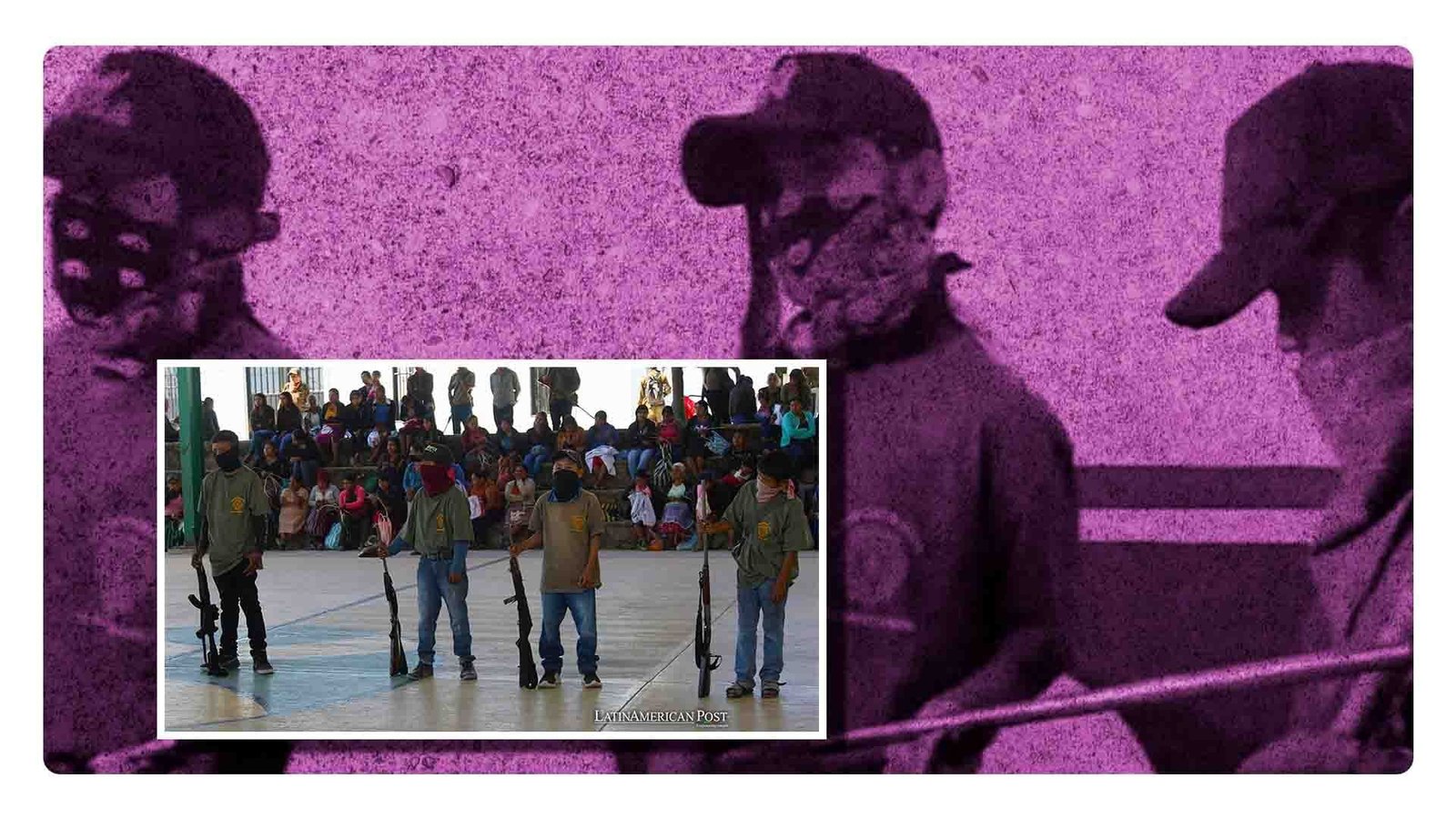 20 niños se suman a las autodefensas de Guerrero