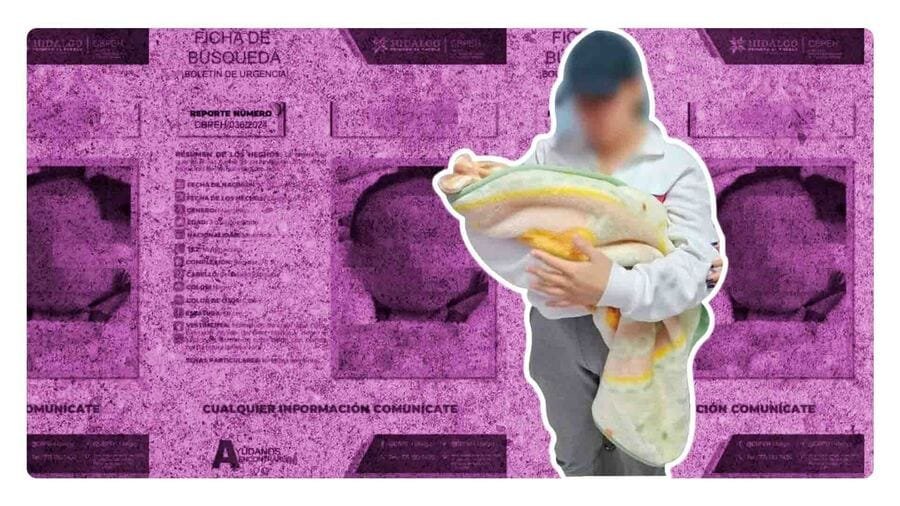 Encuentran a bebé robado en Pachuca, Hidalgo: Todo lo que se sabe del caso