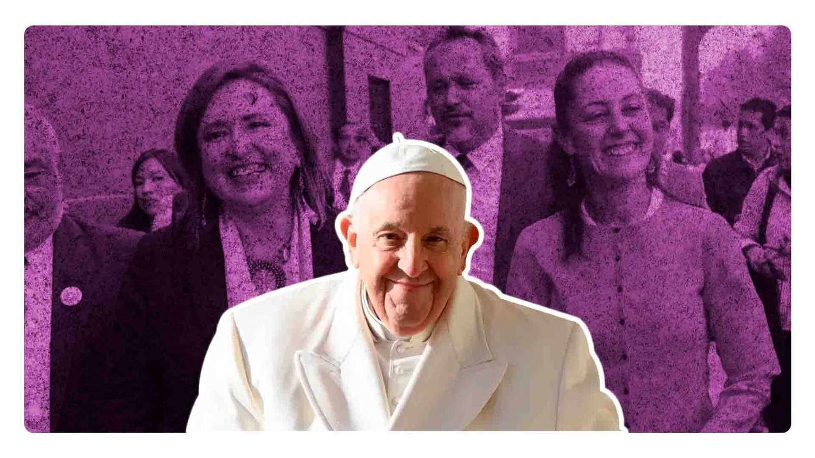 Sheinbaum y Xóchitl se reúnen con el Papa Francisco