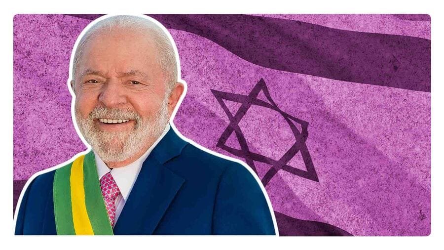 Israel declara al presidente de Brasil, Lula da Silva, «persona non grata»
