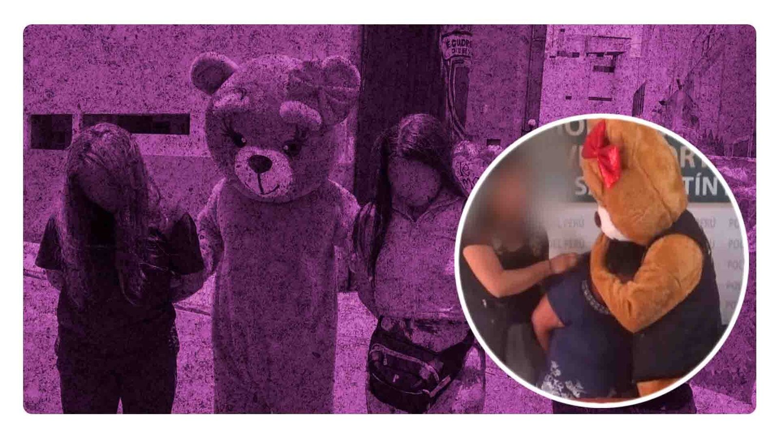 Operativo de 14 de febrero en Perú: Policía se disfraza de oso