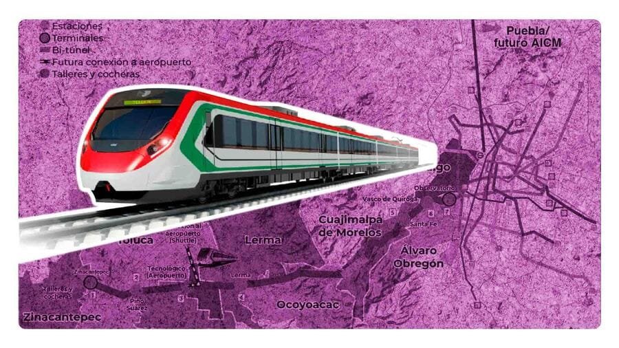 El Tren Interurbano México-Toluca, una obra eterna