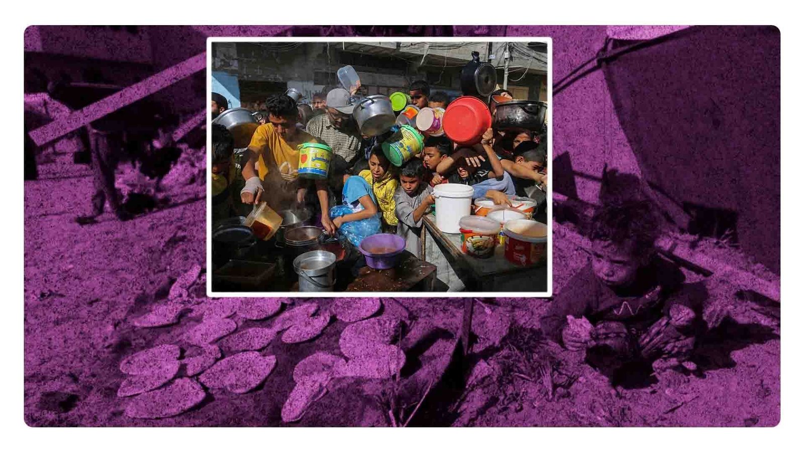 Crisis alimentaria en Gaza: La escasez del alimento