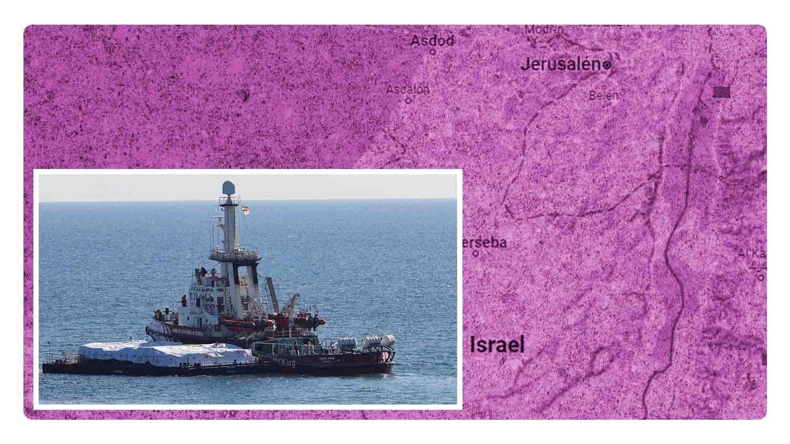 Zarpa el primer barco con 200 toneladas de comida hacia Gaza