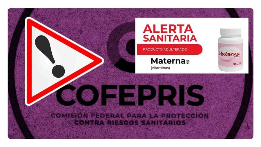 Cofepris alerta sobre adulteración en vitaminas para embarazo