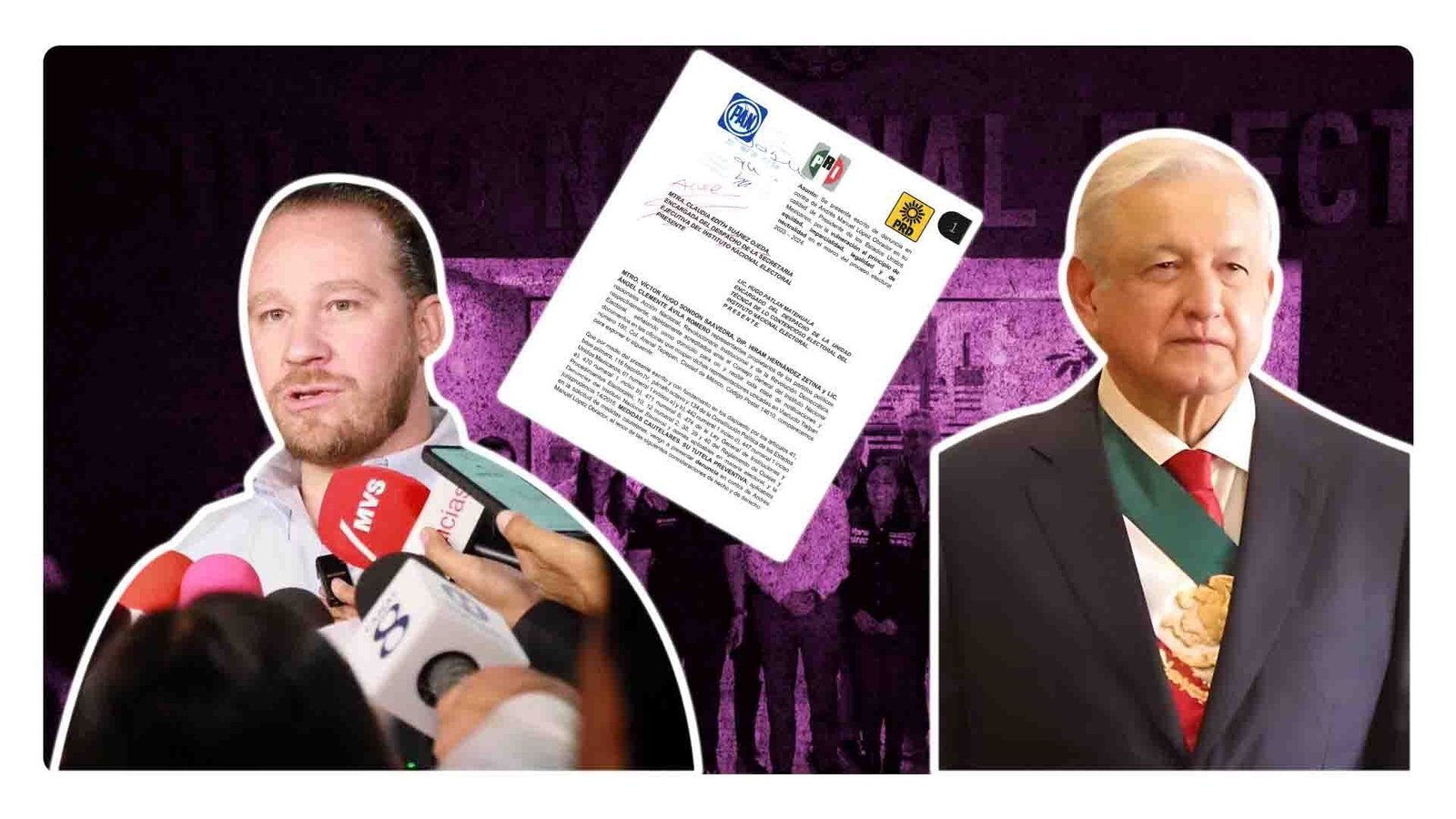 Santiago Taboada presenta queja ante el INE contra AMLO; ¿por qué?