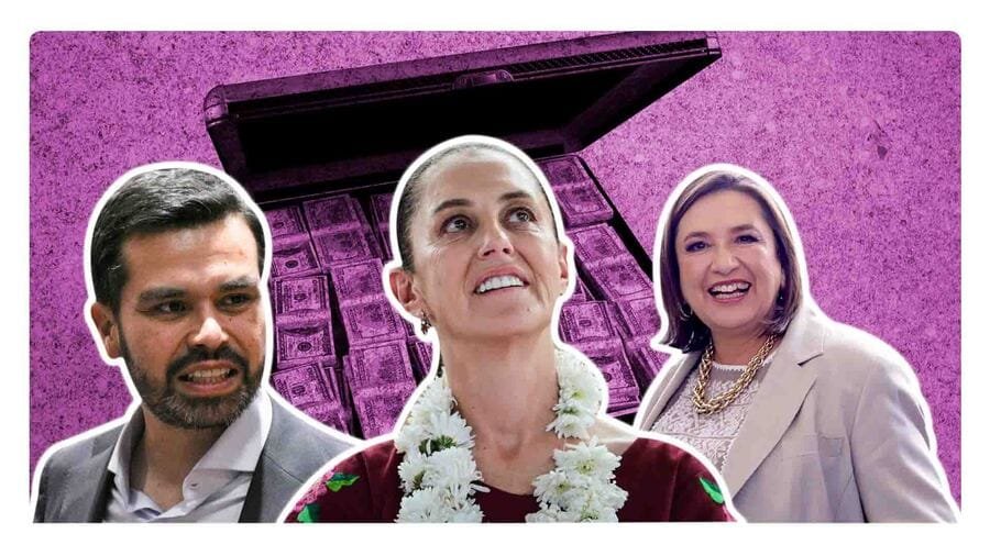 Campaña electoral 2024: ¿Cuánto han gastado los candidatos presidenciales?