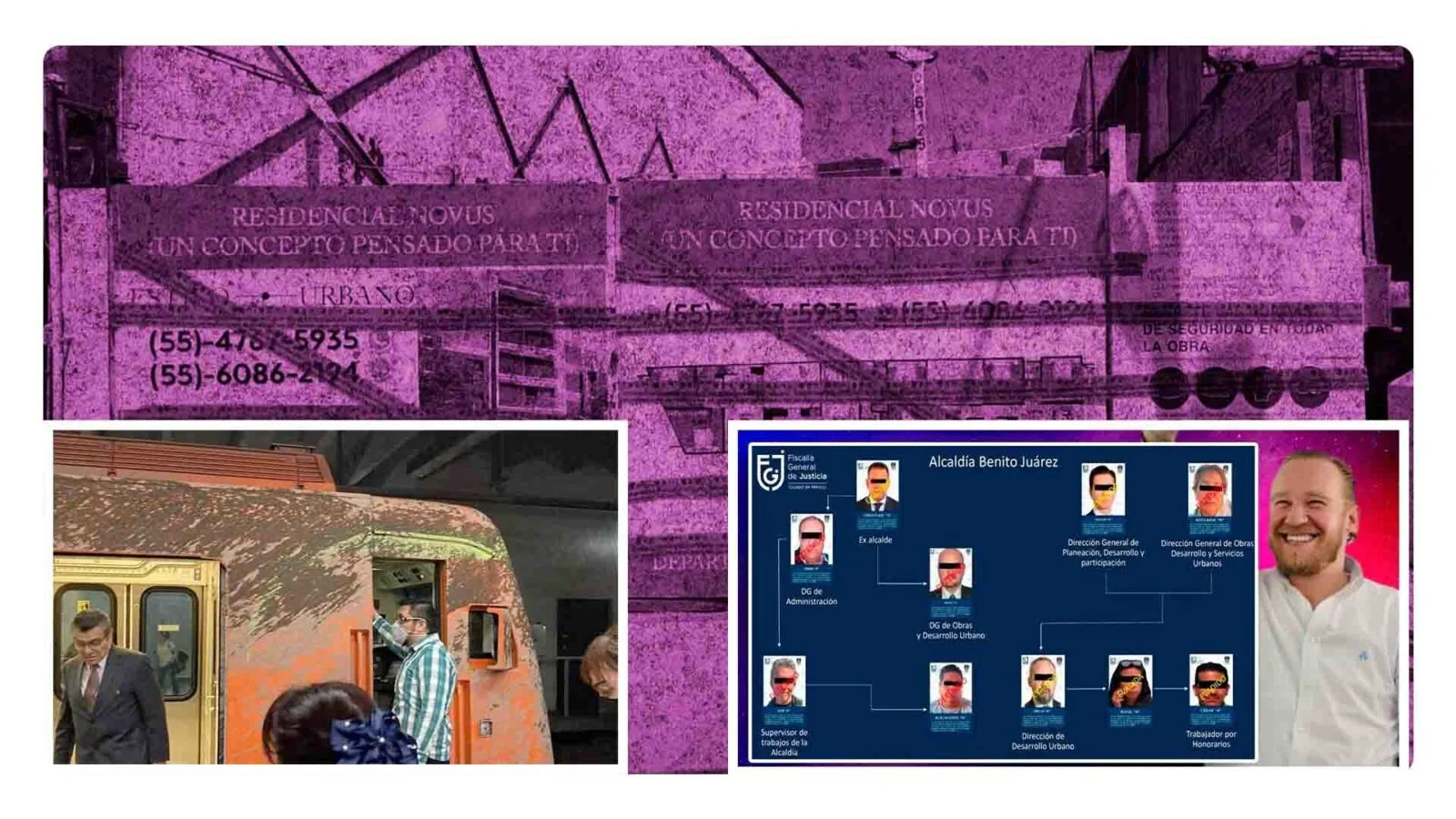 Funcionarios de Benito Juárez falsificaron documentos de obra irregular