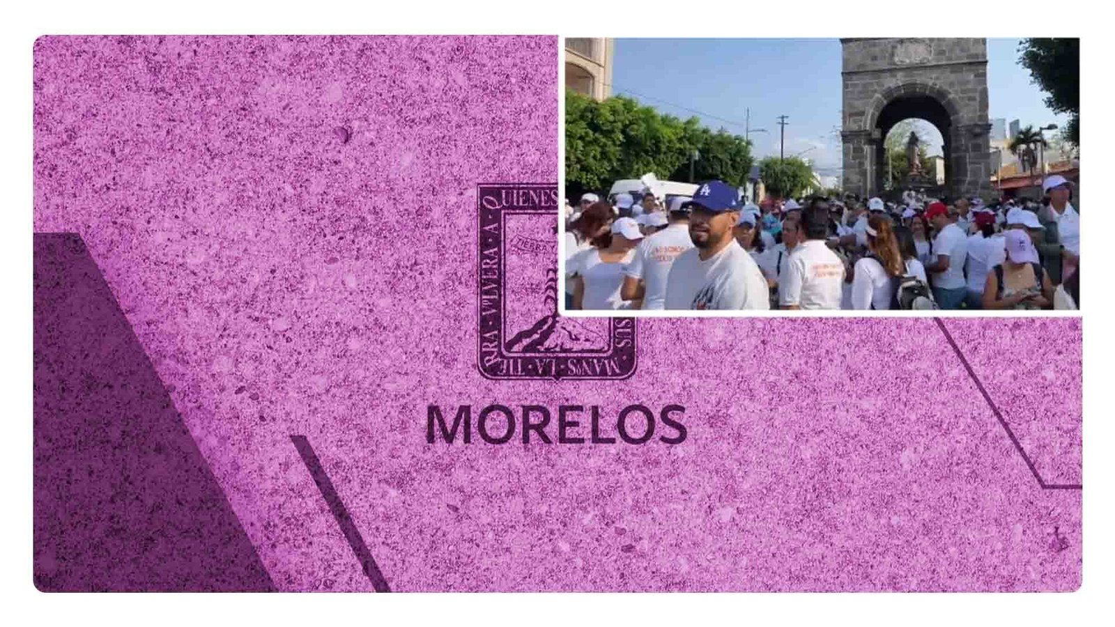 Marcha en Morelos: docentes exigen mejores servicios de salud