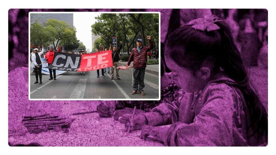 CNTE anuncia paro nacional para el 15 de abril