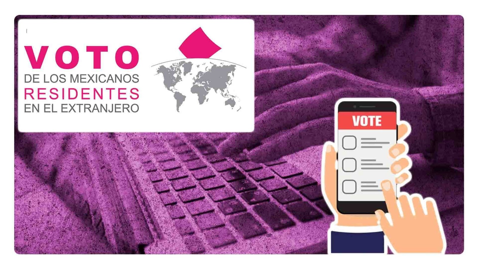 Voto libre y secreto: ¿Cómo votar desde el extranjero y en línea?