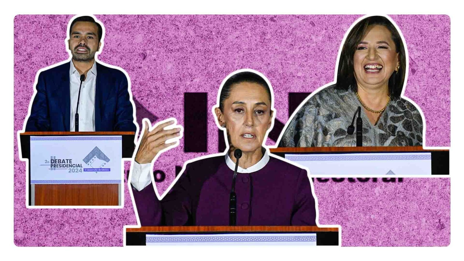 INE eliminará del segundo debate menciones de «narcocandidata» hacia Sheinbaum