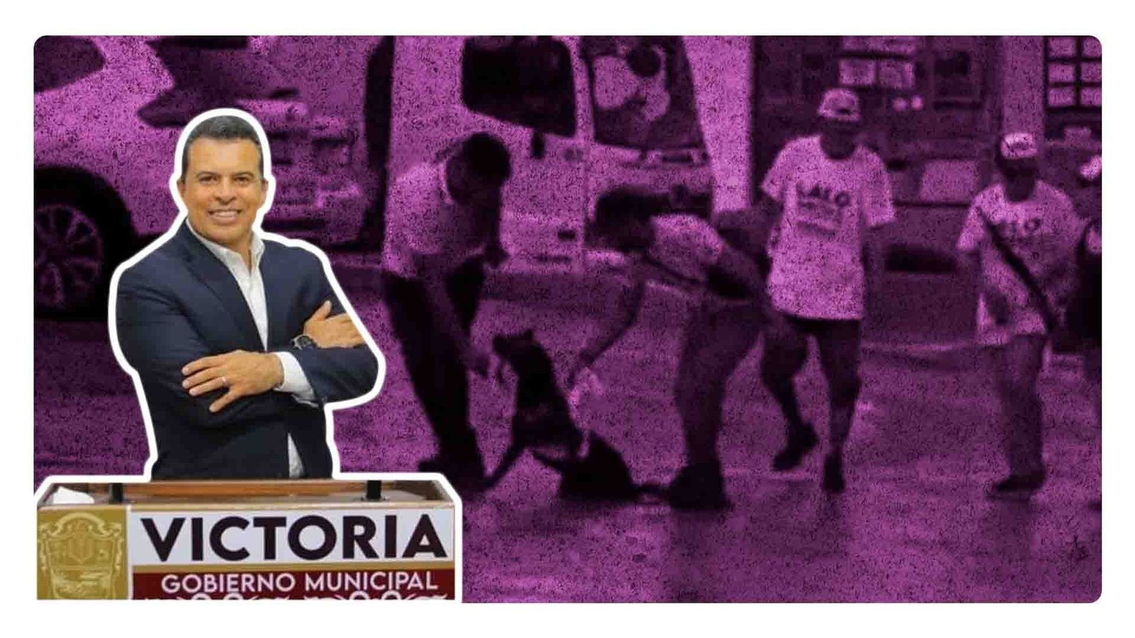 Acusan a candidato a alcalde en Tamaulipas de atropellar a perrito