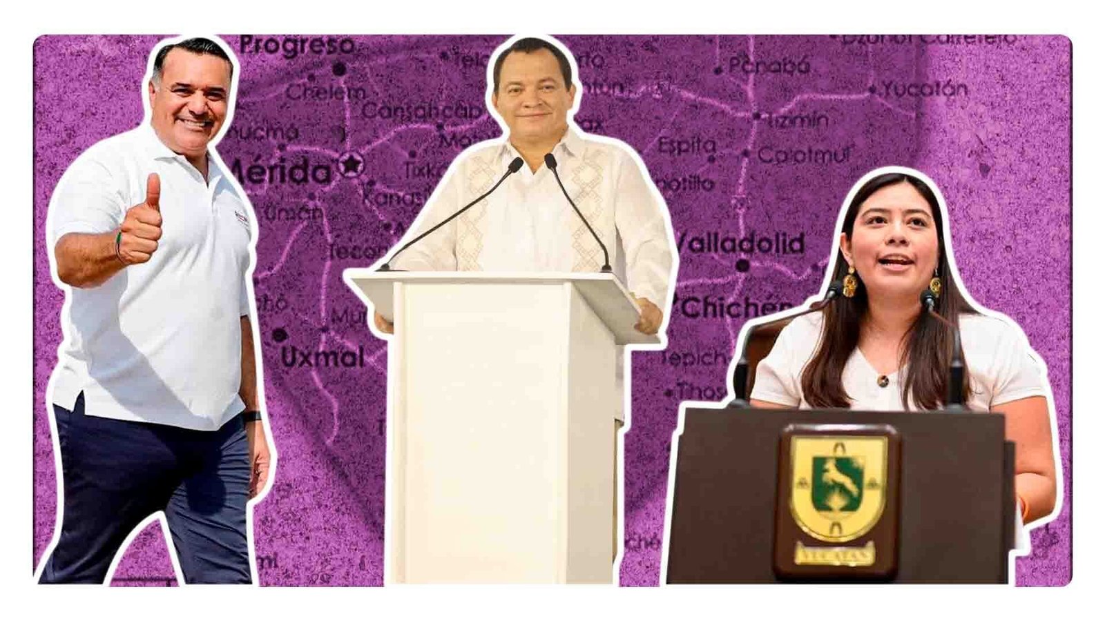 ¿Quiénes son los candidatos a la gubernatura de Yucatán 2024?