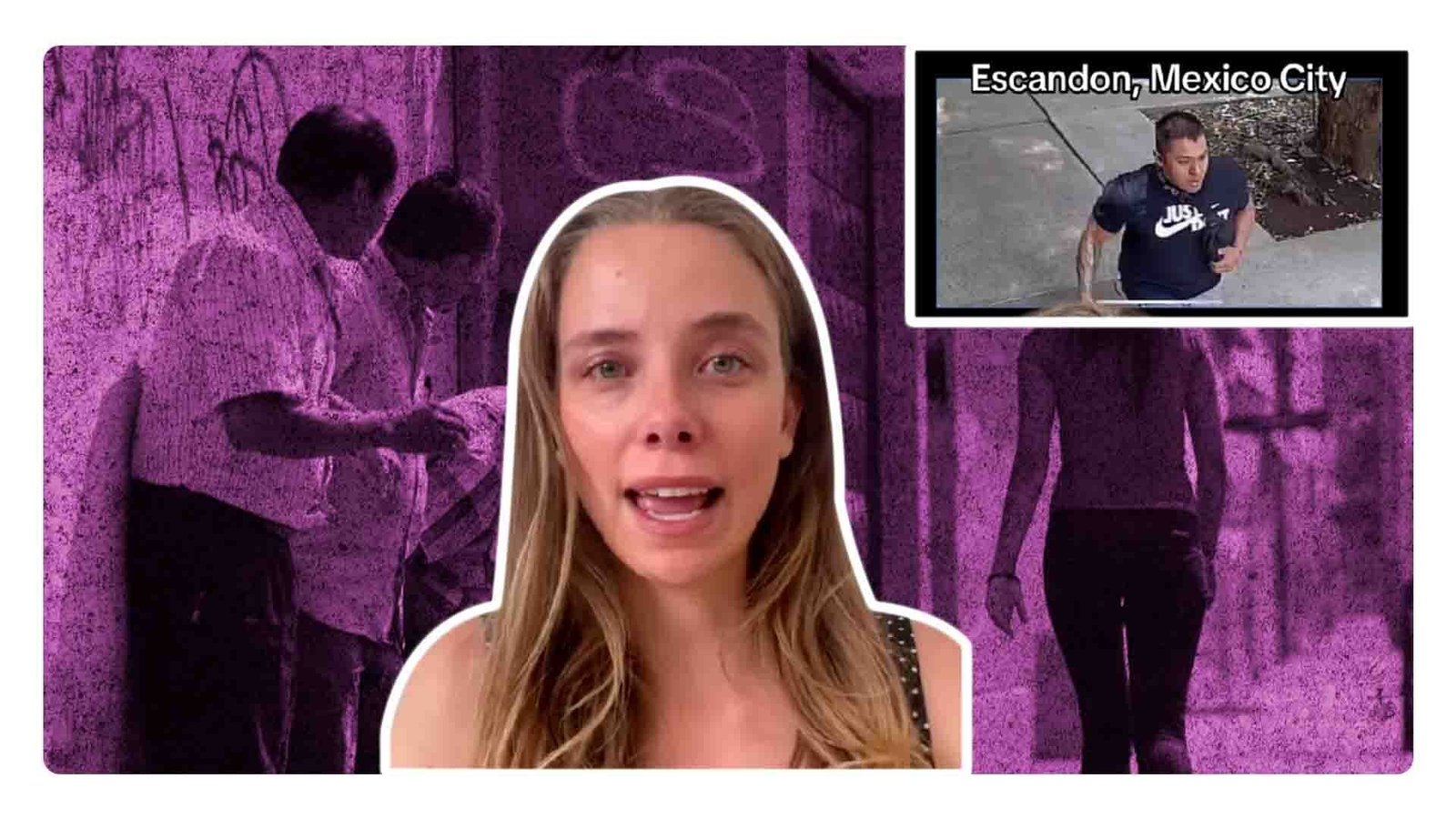 Extranjera es víctima de acoso sexual en las calles de CDMX