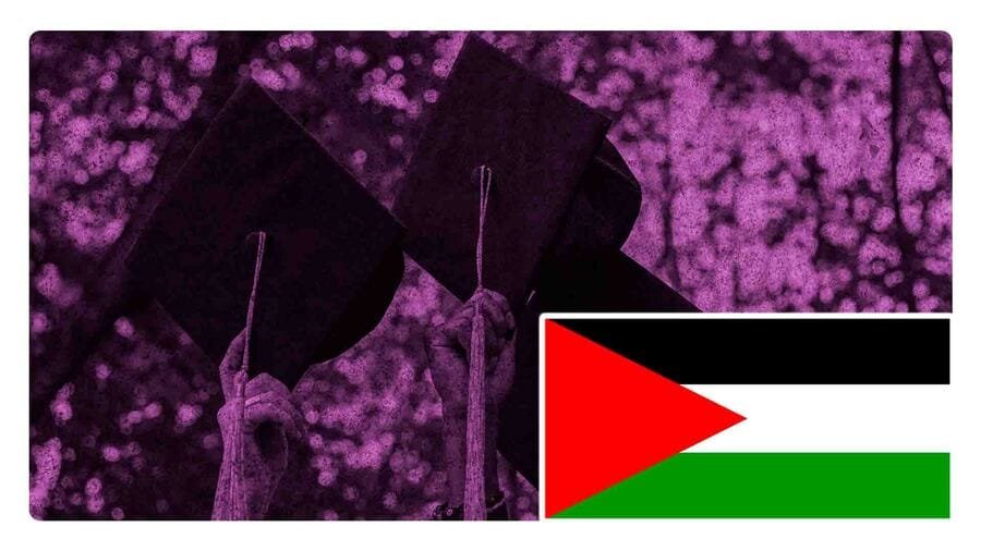 Estudiantes de Harvard protestan por Palestina