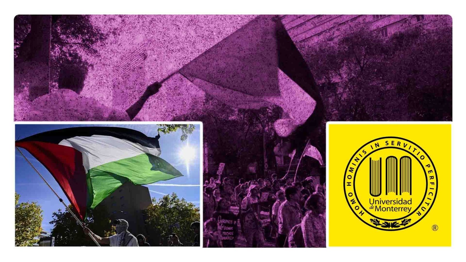 Estudiantes de la UDEM se solidarizan con Palestina