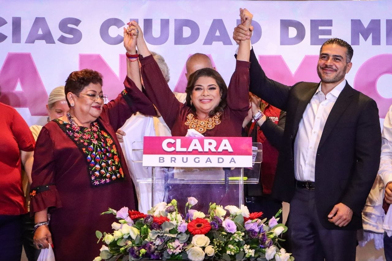 El IECM señala como ganadora de la jefatura de Gobierno a Clara Brugada