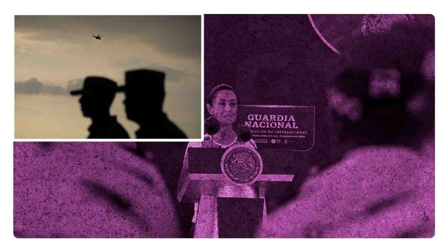 Sheinbaum se compromete a que la GN pase a la Sedena