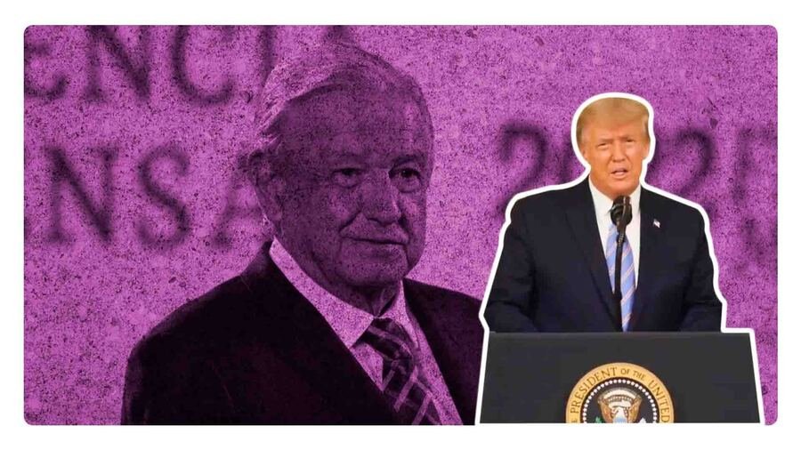 El narco podría quitar al presidente de México en minutos: Trump