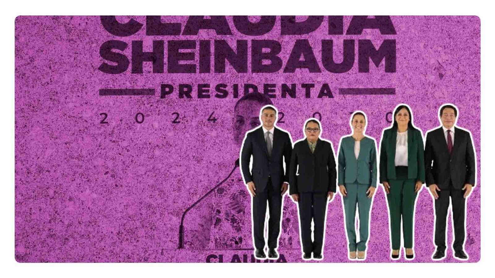 Harfuch, Rosa Icela, Mario Delgado al gabinete de Sheinbaum
