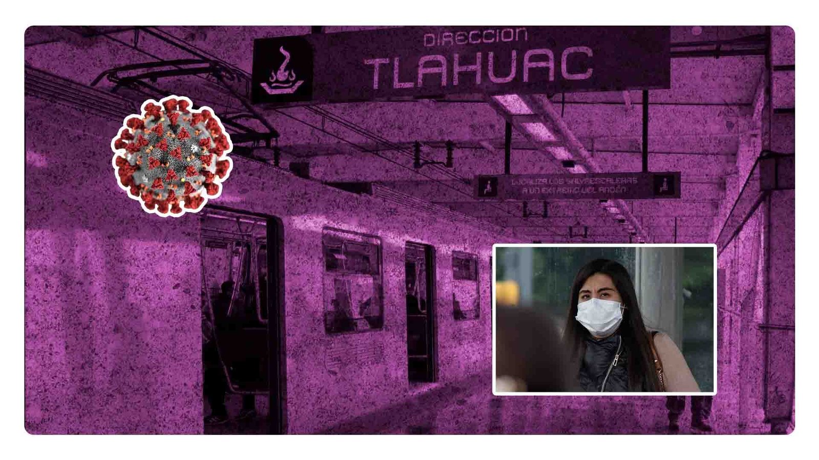Reactivan uso de cubrebocas en el Metro contra COVID-19
