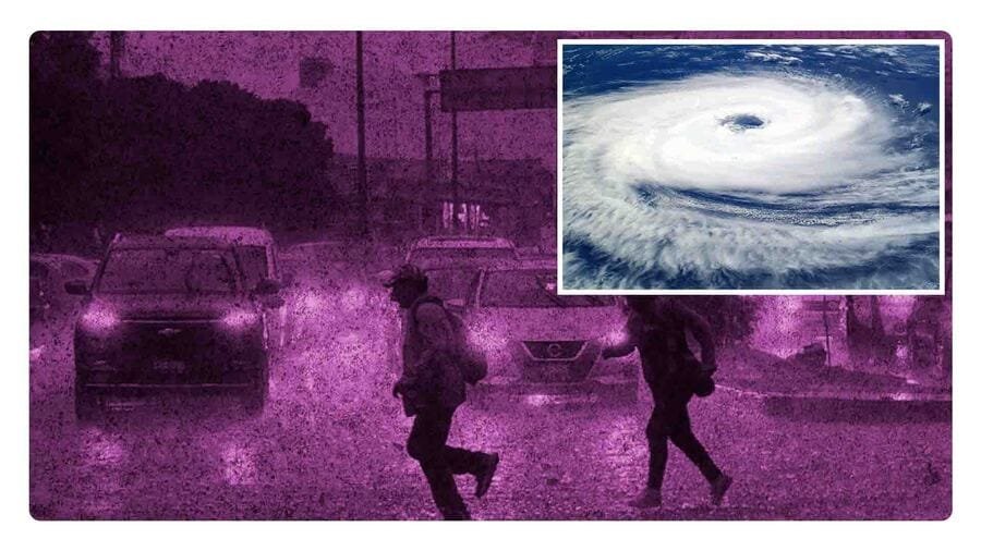 Estados con lluvia tras la llegada del huracán Beryl y la onda tropical 7