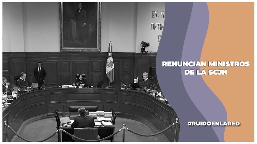 Renuncian ocho ministros de la SCJN