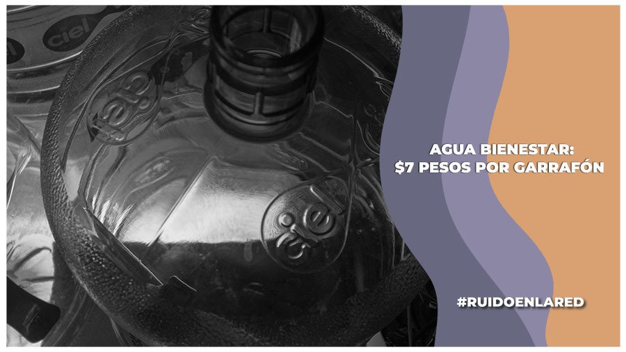 Programa «Agua Bienestar» CDMX: Garrafones a siete pesos