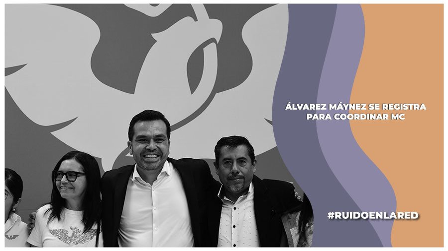 Jorge Álvarez Máynez aspira a la dirigencia nacional de Movimiento Ciudadano