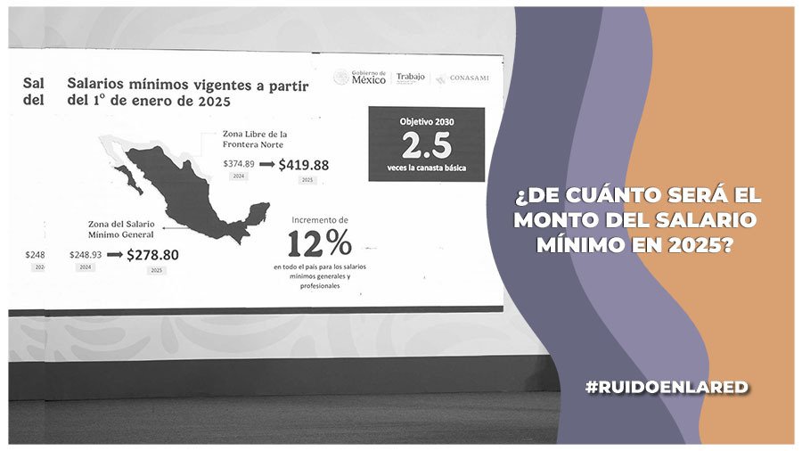 Salario mínimo aumentará 12% en México para 2025