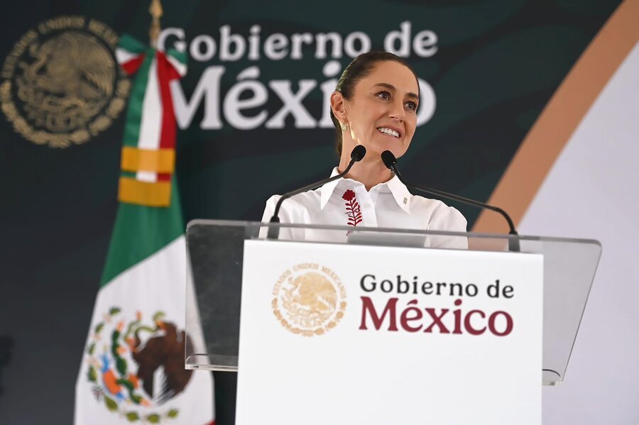 Sheinbaum responde a los aranceles impuestos por EU y niega relaciones con el narco