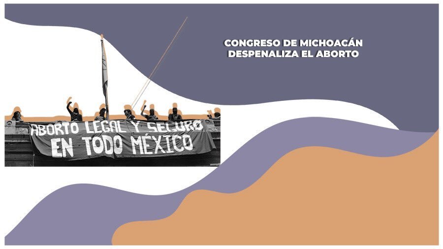 Congreso de Michoacán aprueba acceso gratuito al aborto