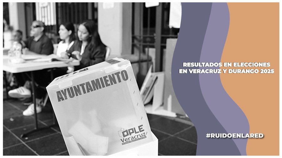 Resultados de las elecciones locales en Veracruz y Durango 2025