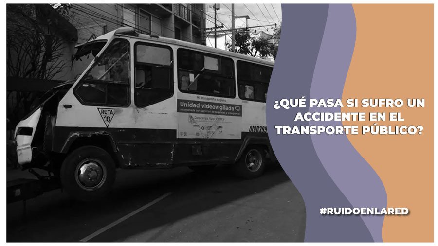 ¿Qué hacer si tengo un accidente en el transporte público?